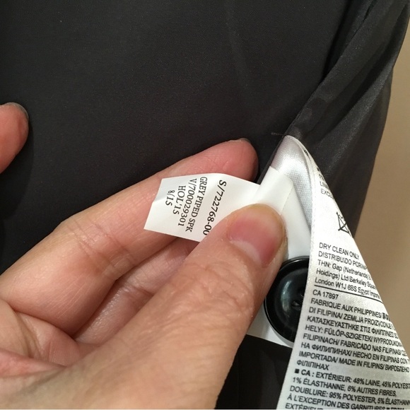 BANANA REPUBLIC Women’s 6 Tailored Blazer Jacket Grey Preppy Academia - Picture 11 of 11